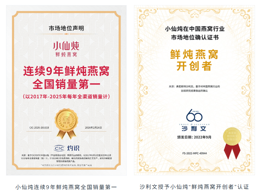 鲜炖燕窝开创者：小仙炖孕妇滋补与燕窝礼盒全解析